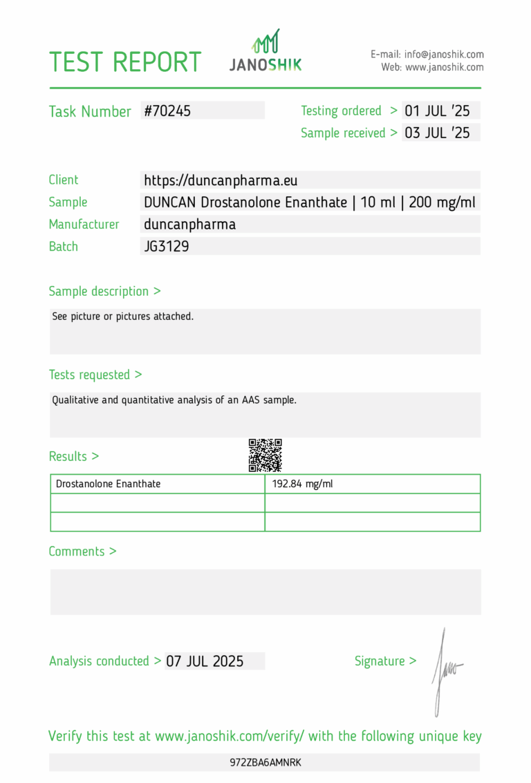 Test Report #70245